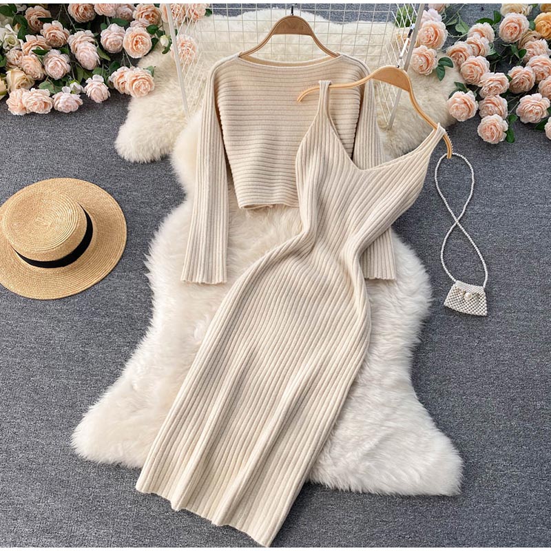 Adore Me 2 Piece Set in Cream