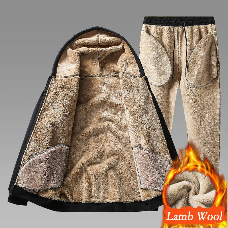 Lamb Wool Pant Suit