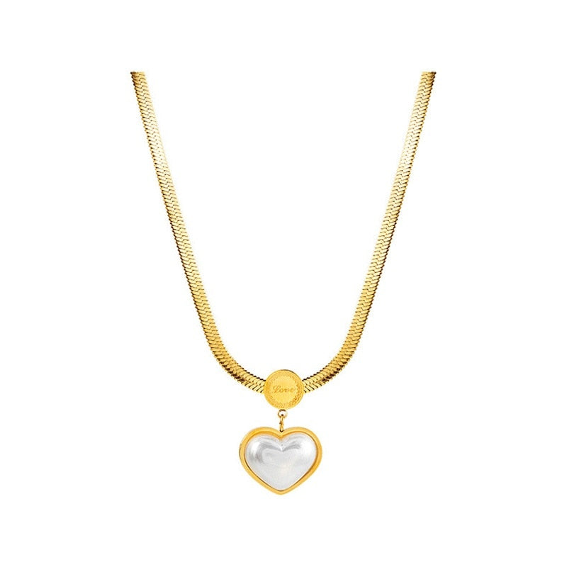 Pearl Love Necklace