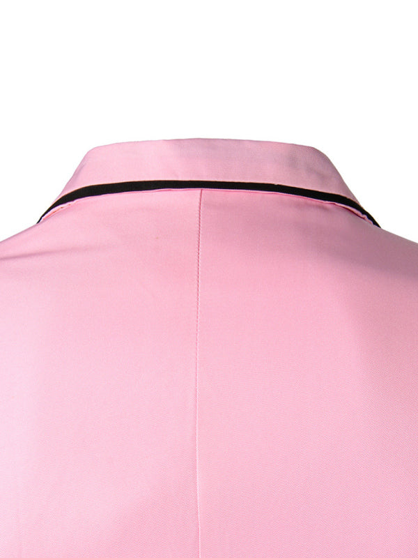 Pink Panther Blazer back collar detail