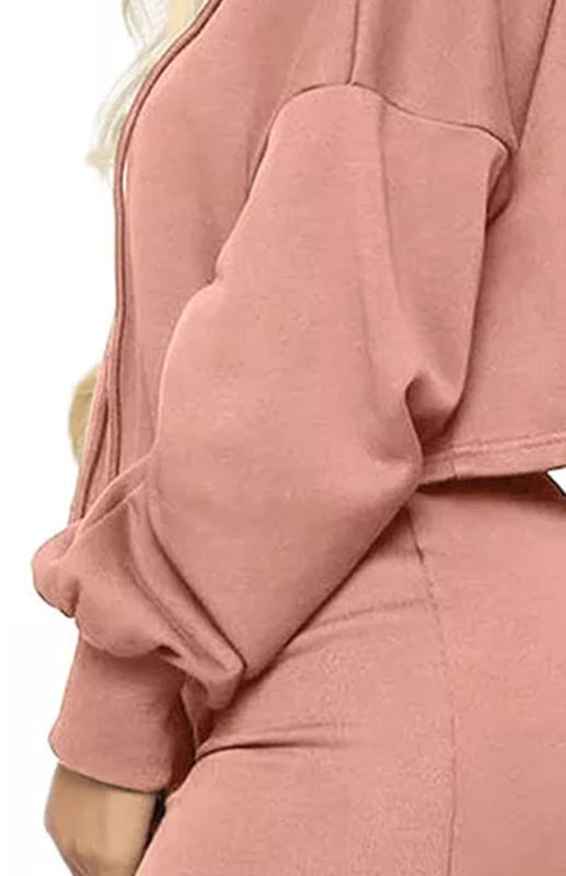 Casj Set in Pink side view sleeve detail