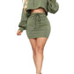 Casj Set in Green front view